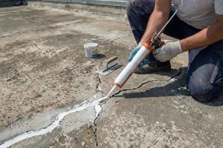 Roof Crack Leak Repair