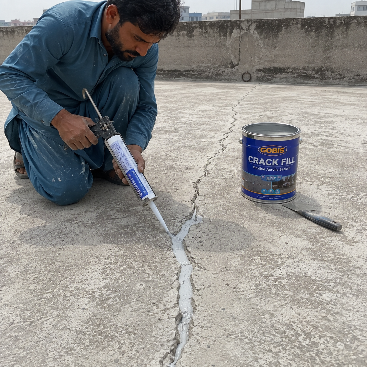 Crack Repair and Filling